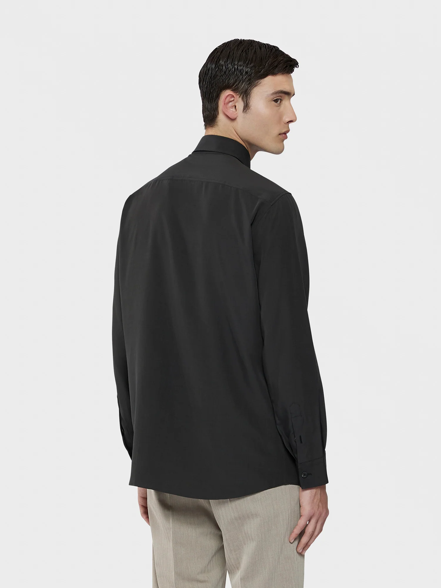 Camicia in tencel carbone - Image 4