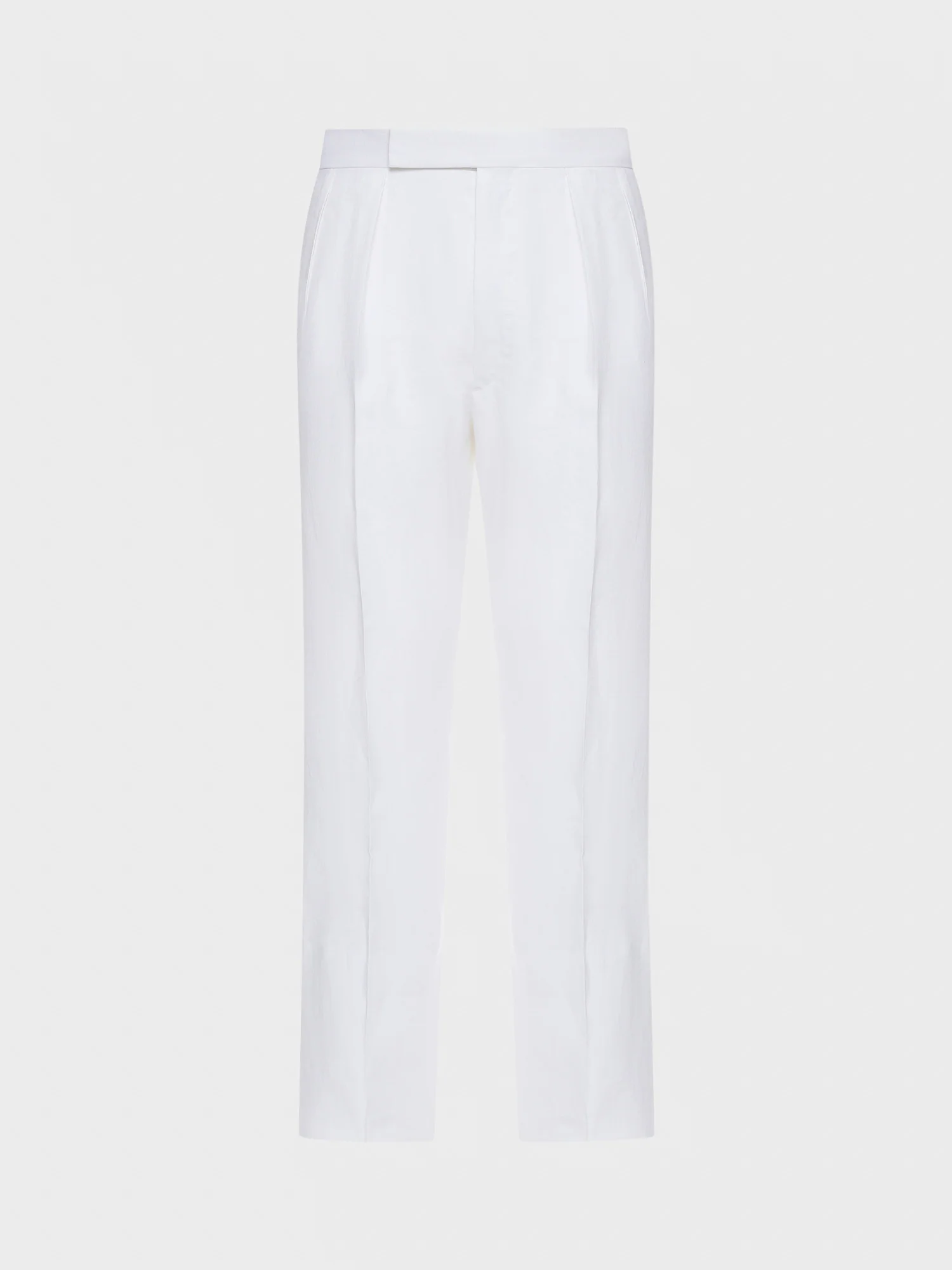 Pantalone in lino bianco - Image 2