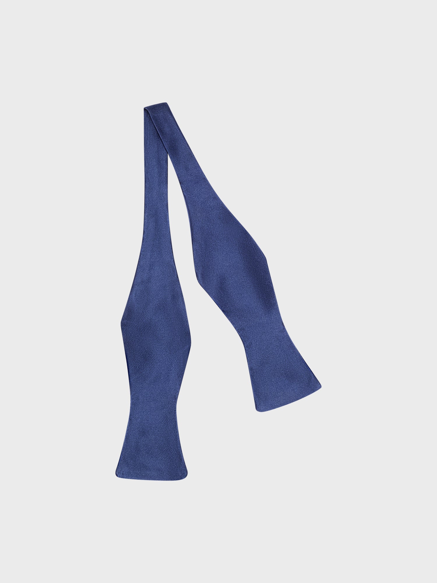 Papillon da annodare in raso blu