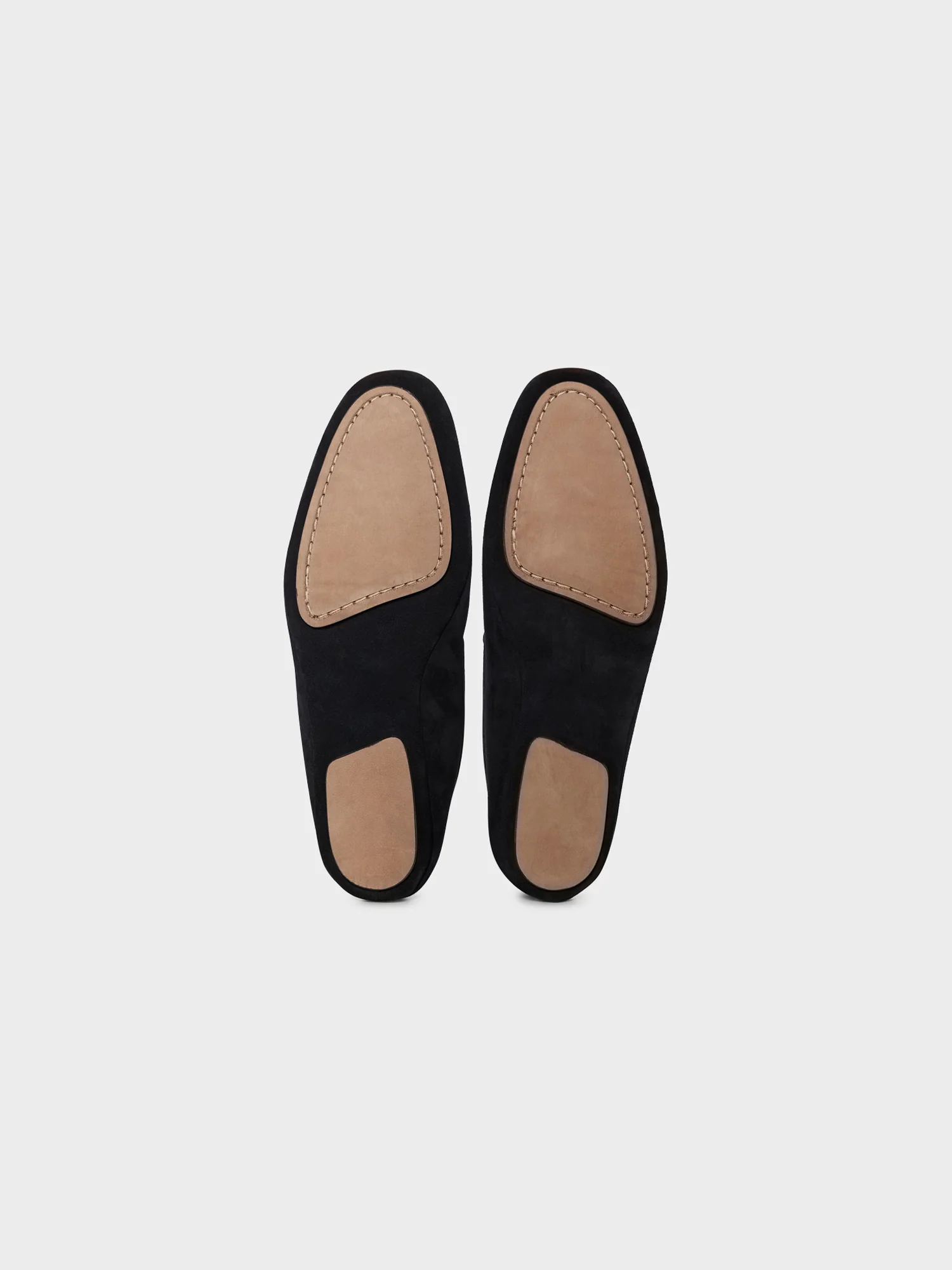 Slipper in pelle scamosciata blu - Image 3